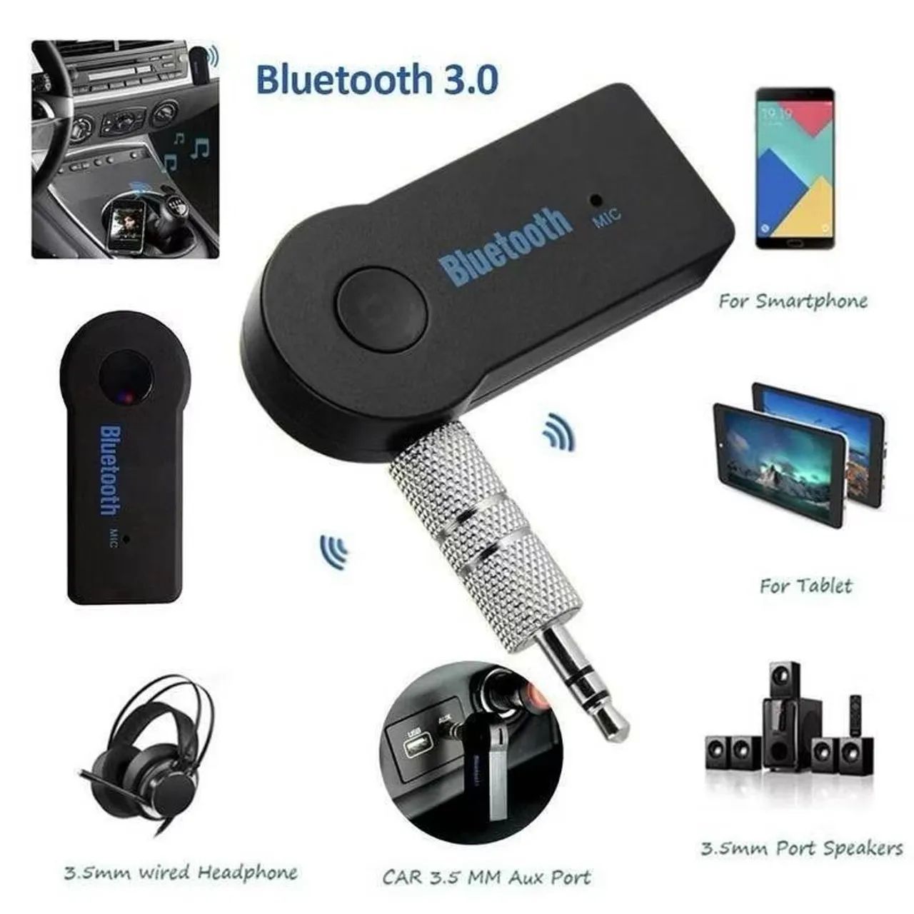 Bluetooth pra som de carros p2 ou USB  - Foto 3