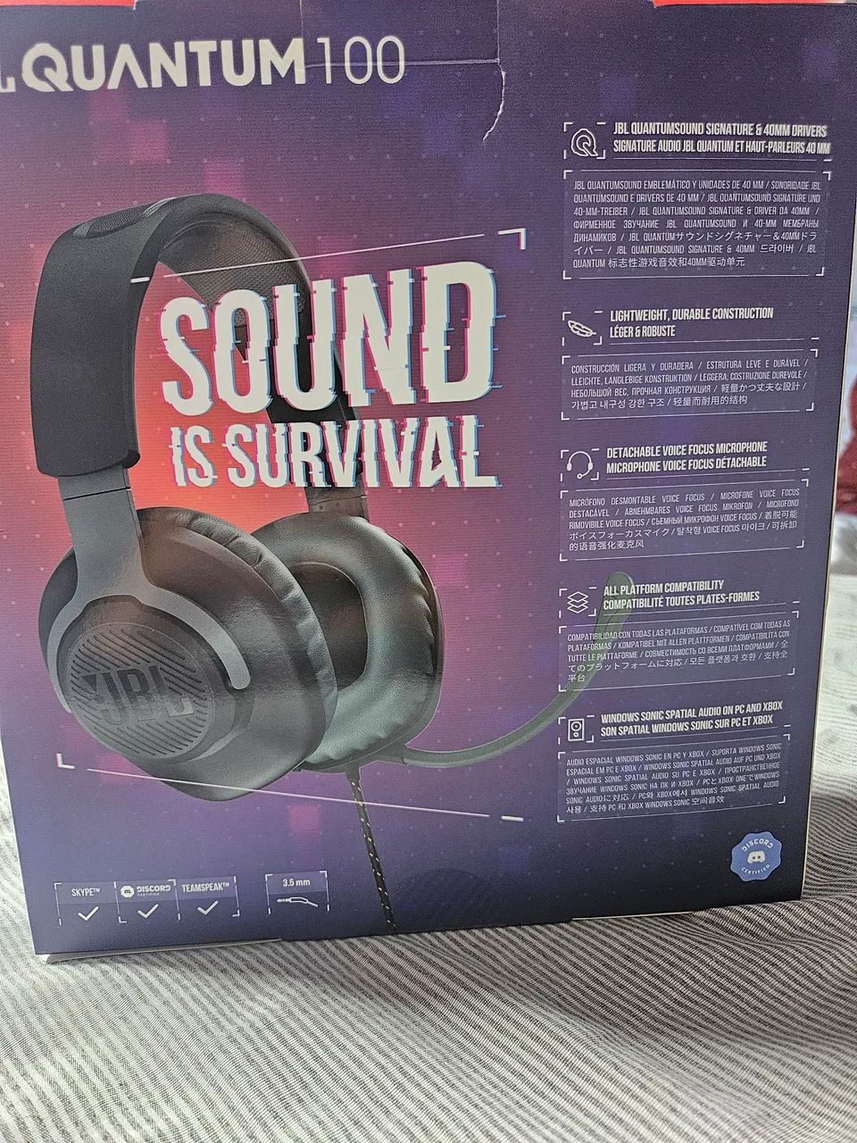 HEADSET QUANTUM 100 - Foto 2