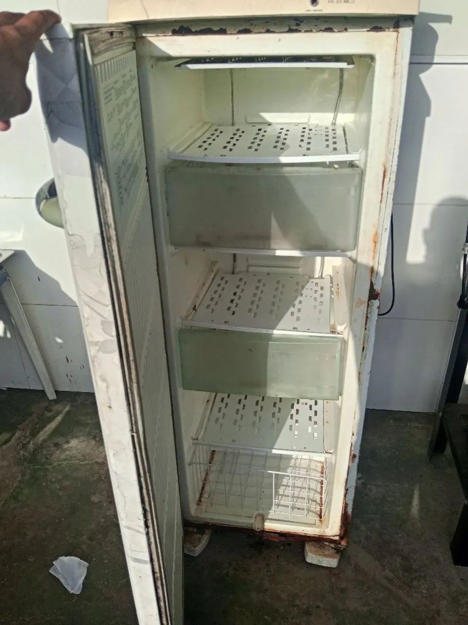 Freezer vertical 