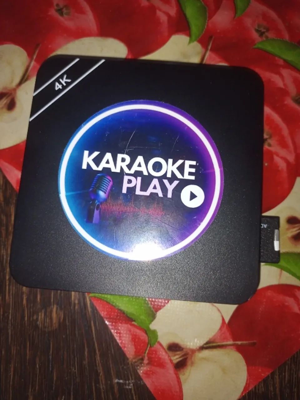 Karaoke play com pontuação só aparelho c internet e apps