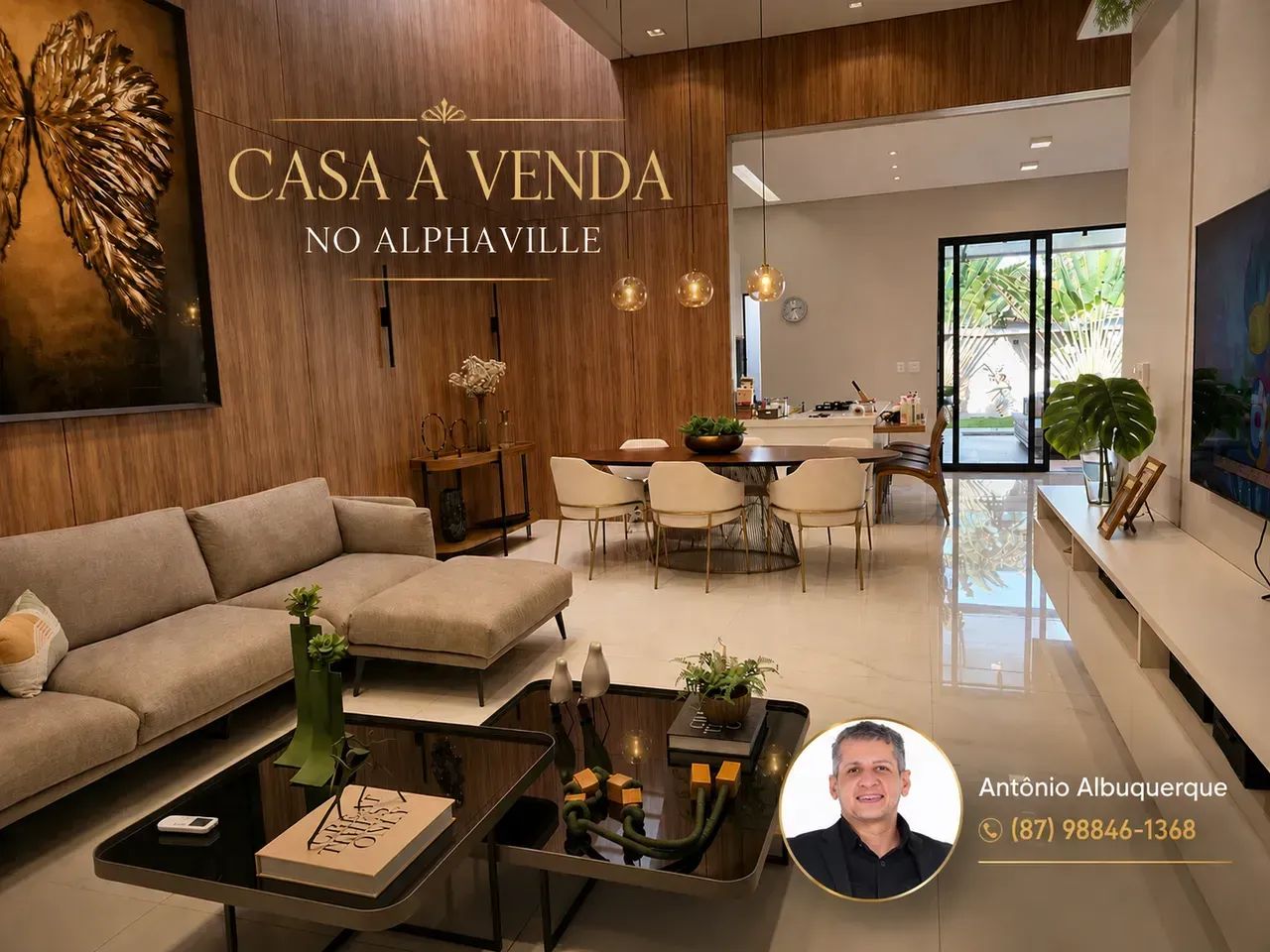 CASA À VENDA NO ALPHAVILLE PETROLINA