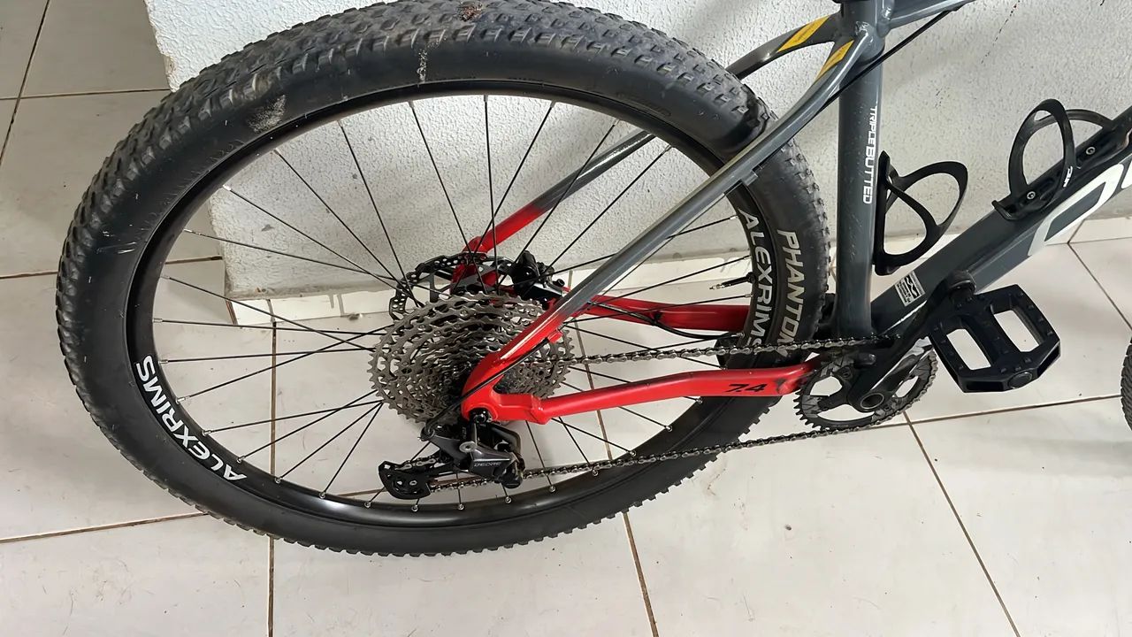 Bicicleta Oggi 7.4  -  Impecável com nota fiscal - Foto 2