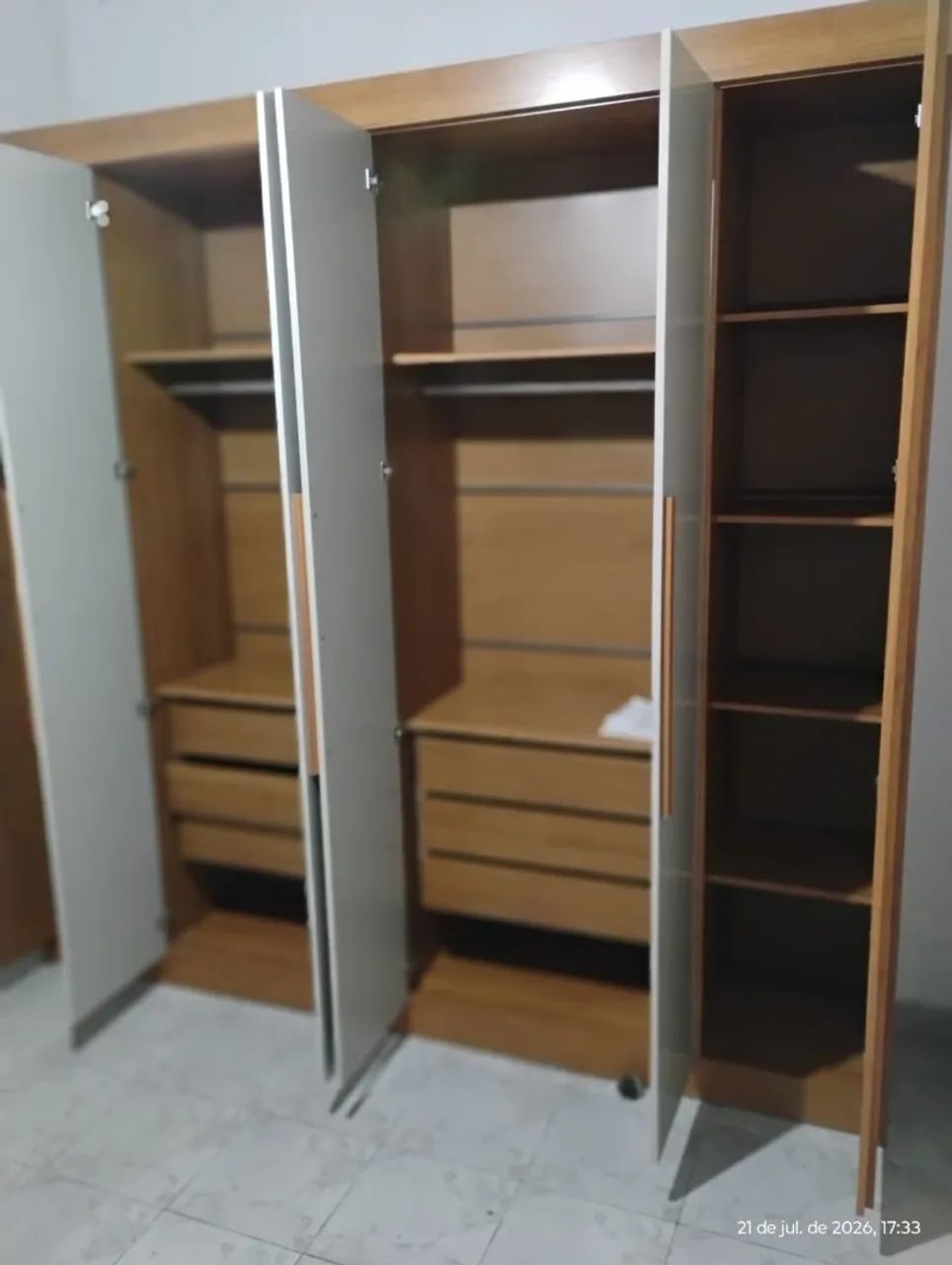 Guarda roupa 100% mdf - Foto 2