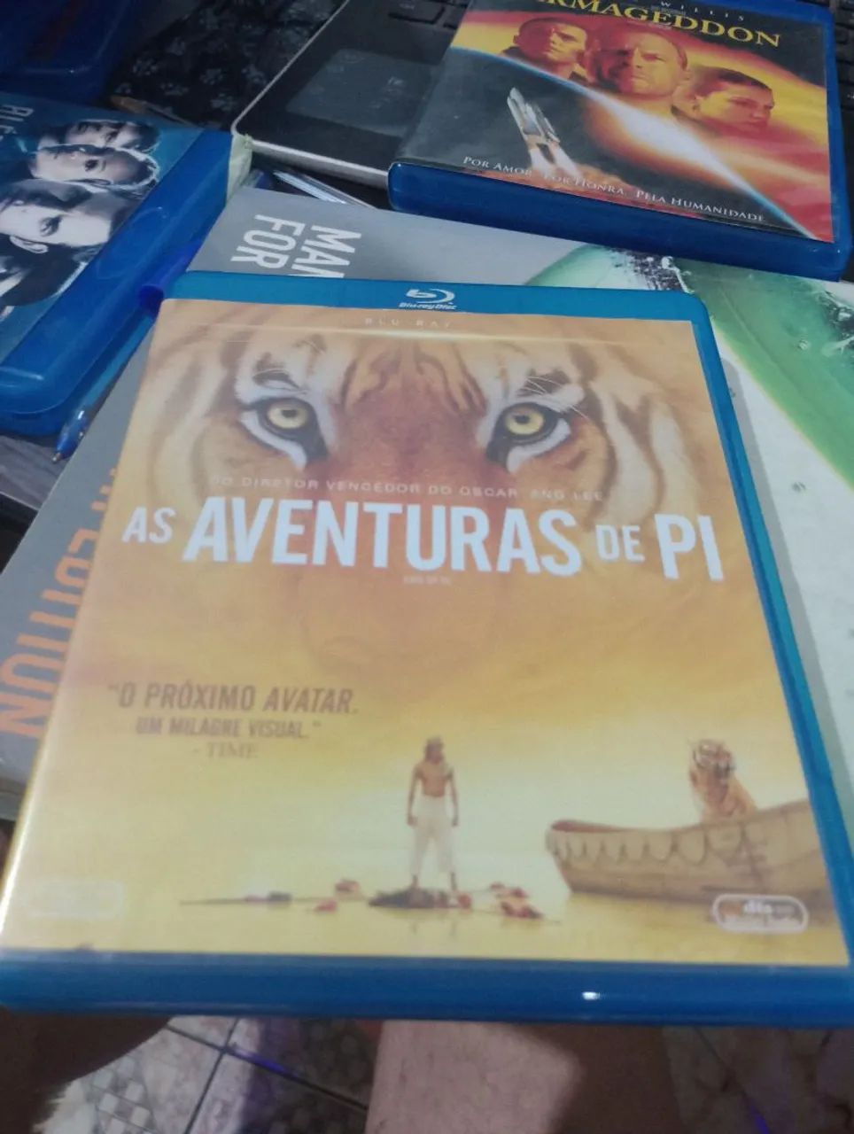 Blu Ray as aventuras de Pi 