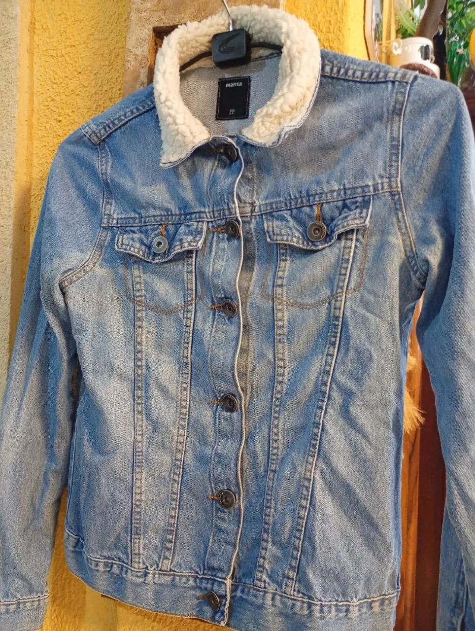 Jaqueta jeans feminina PP  - Foto 2