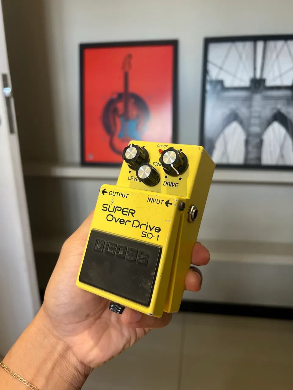 Boss SD1 - Clássico Overdrive 