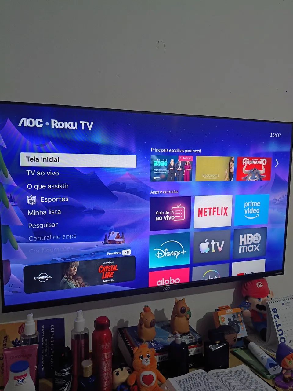 TV 43" AOC ROKU TV 