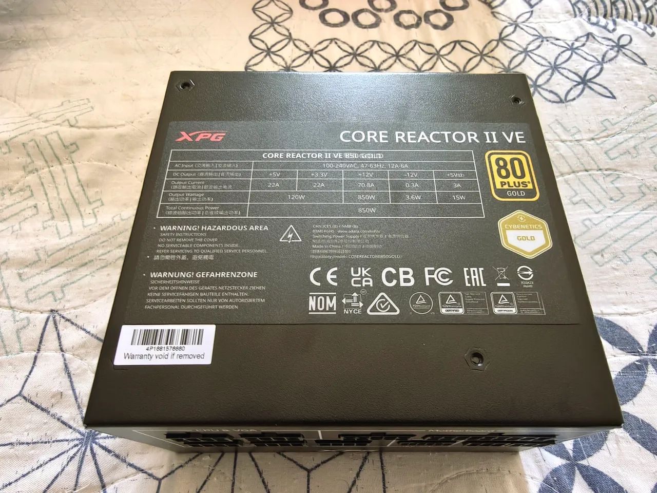 Fonte XPG Core Reactor II VE 850W - Foto 3