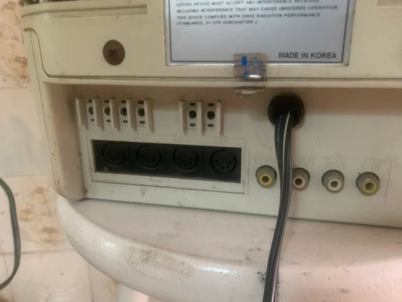 monitor de observação Tevicom Tom 104 n/ liga - Foto 4