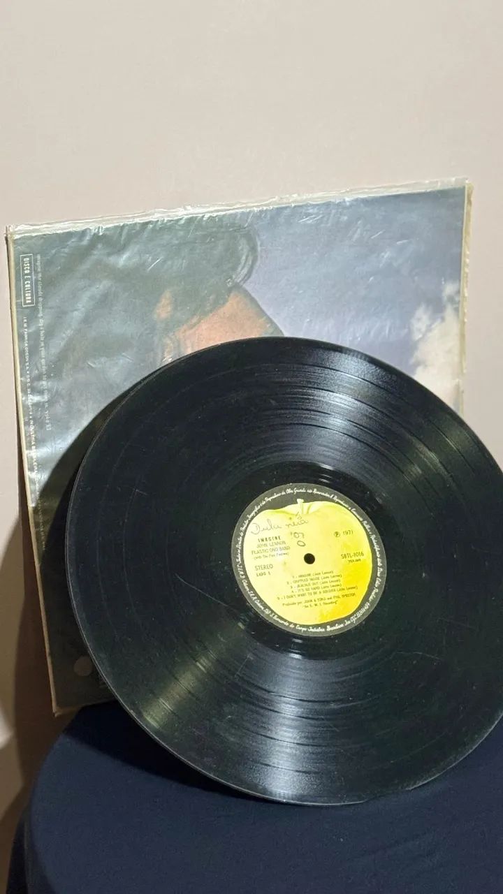 Disco Vinil John Lennon - Imagine, Plastic Ono Band - Foto 3
