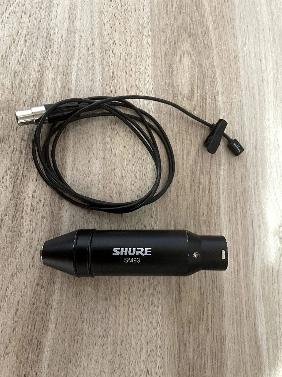Microfone de Lapela Profissional Shure SM93 + Filtro 