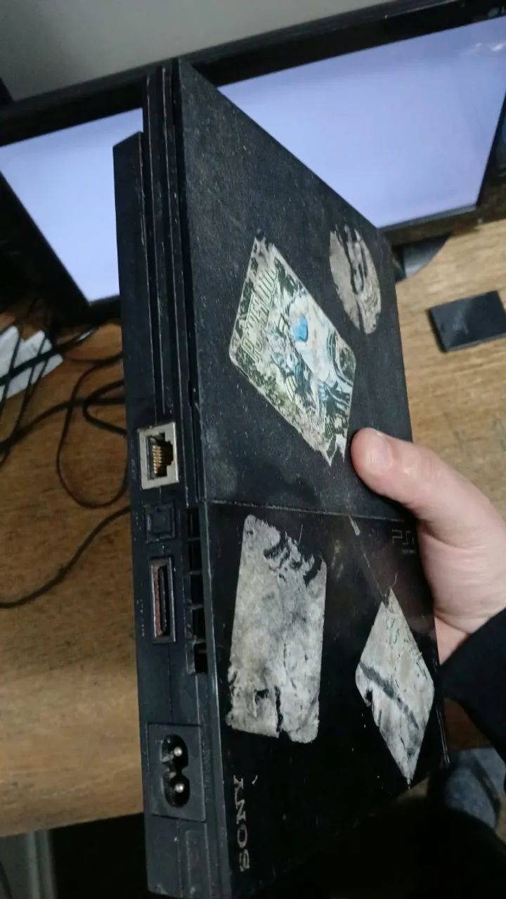 playstation 2 com defeito - Foto 3