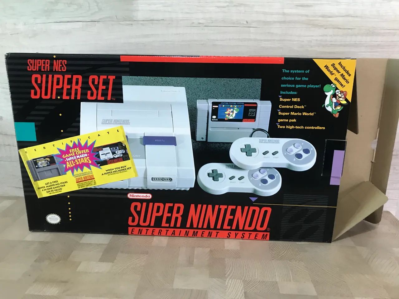 Console Super Nintendo Novo na Caixa - Foto 4