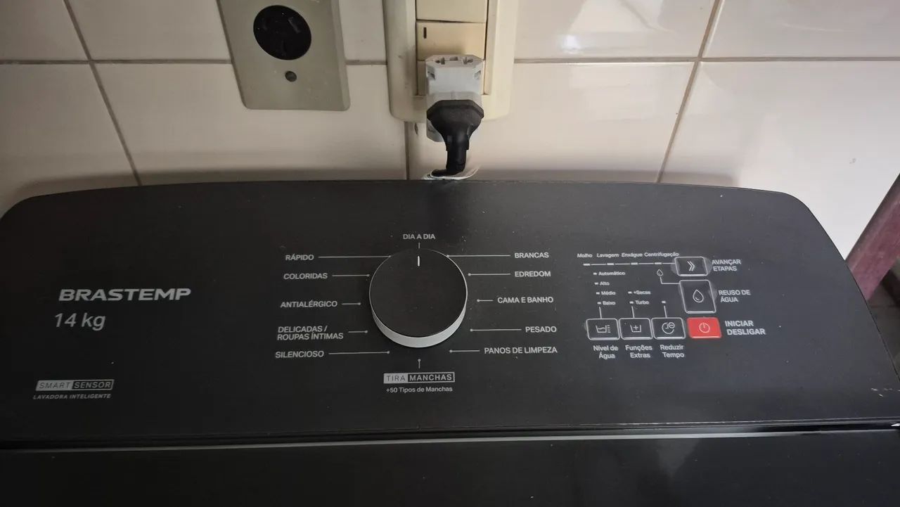 Máquina de lavar Brastemp Smart Sensor 14kg automática  - Foto 3