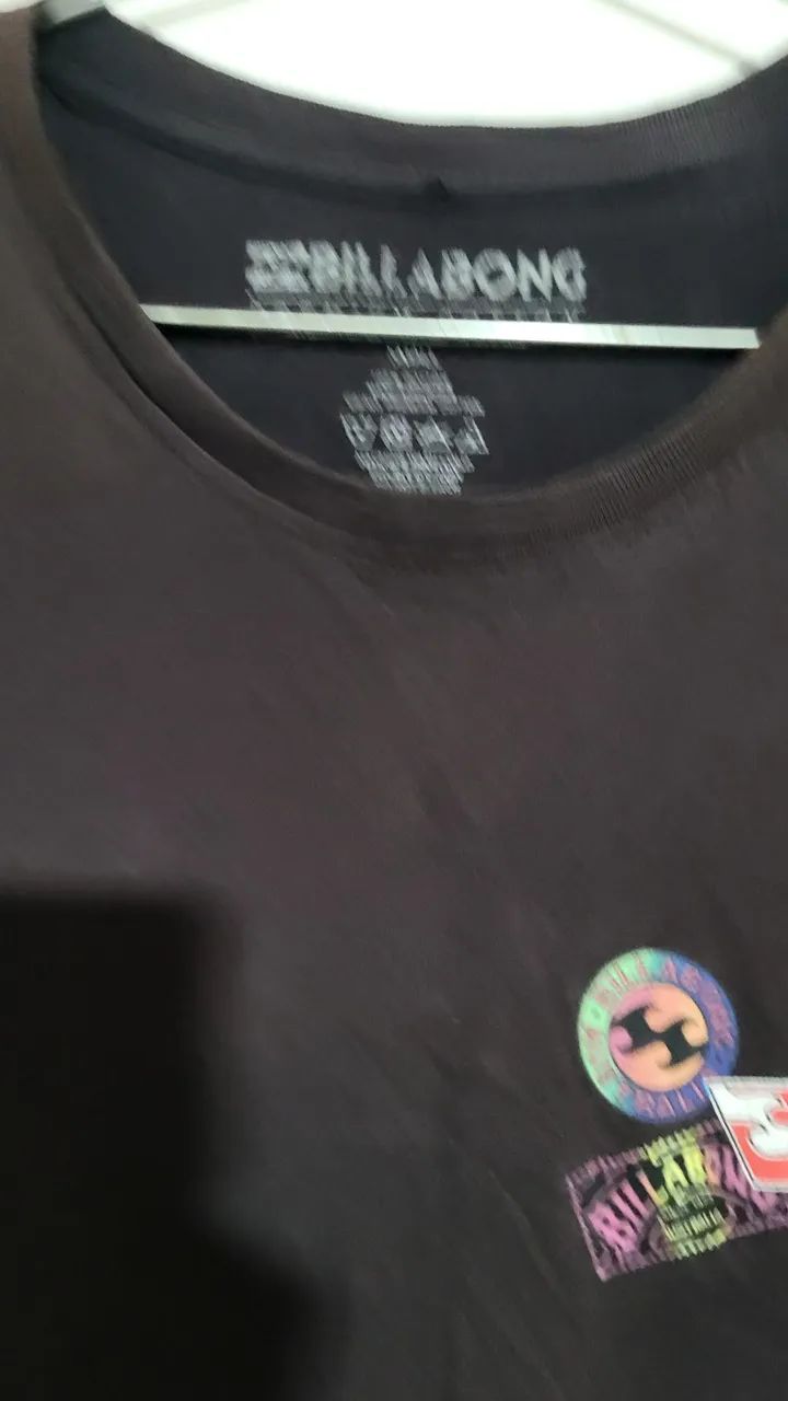 Camisa Billabong m preta  - Foto 2