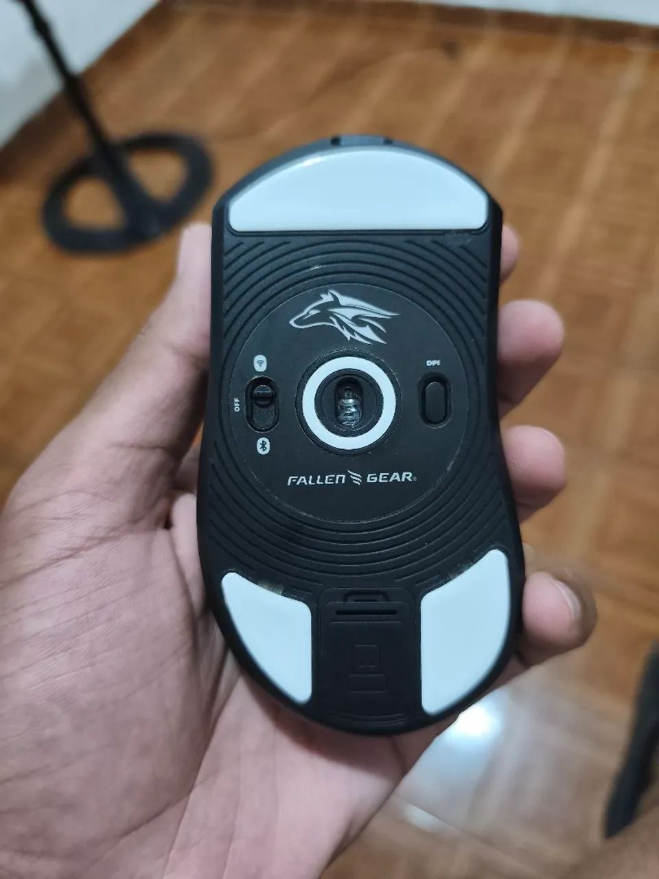  Mouse Gamer Fallen Lobo Wireless - Leve, Rápido e de Alta Performance! - Foto 4