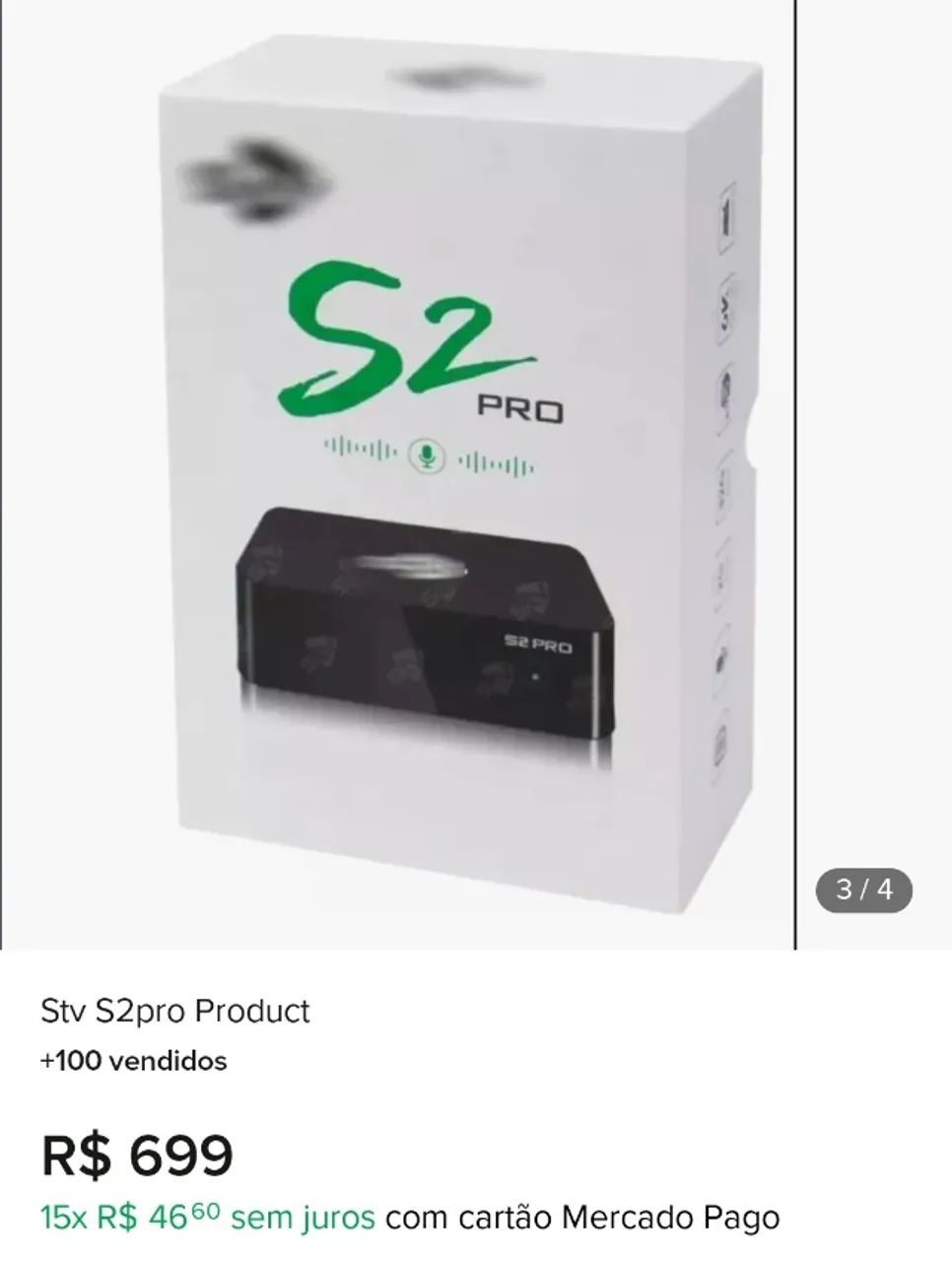? STV S2 Pro ? 6 MESES DE USO ? 100% FUNCIONANDO! - Foto 2