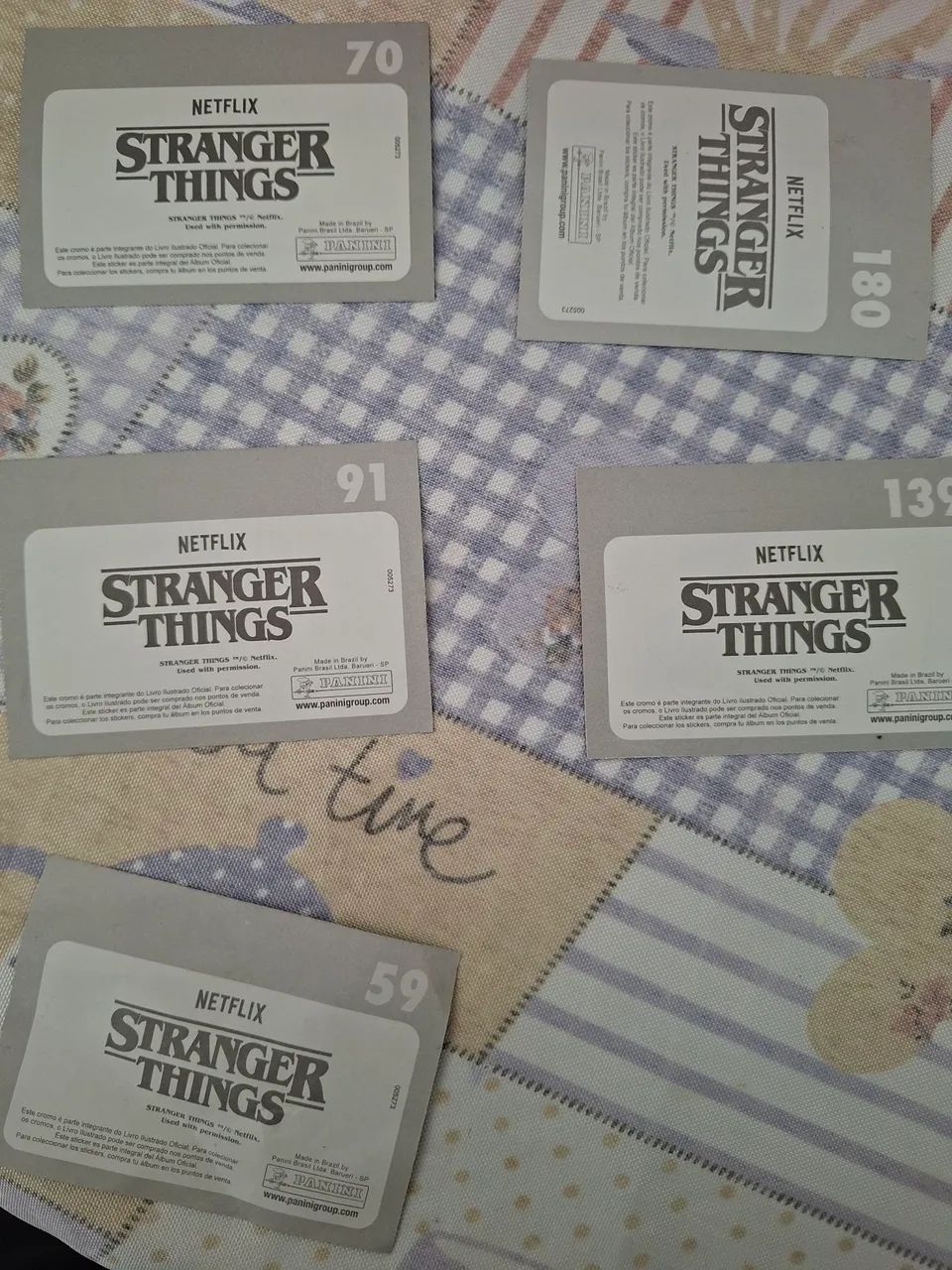 Figurinhas stranger things 59, 70, 91, 139, 180 - Foto 2