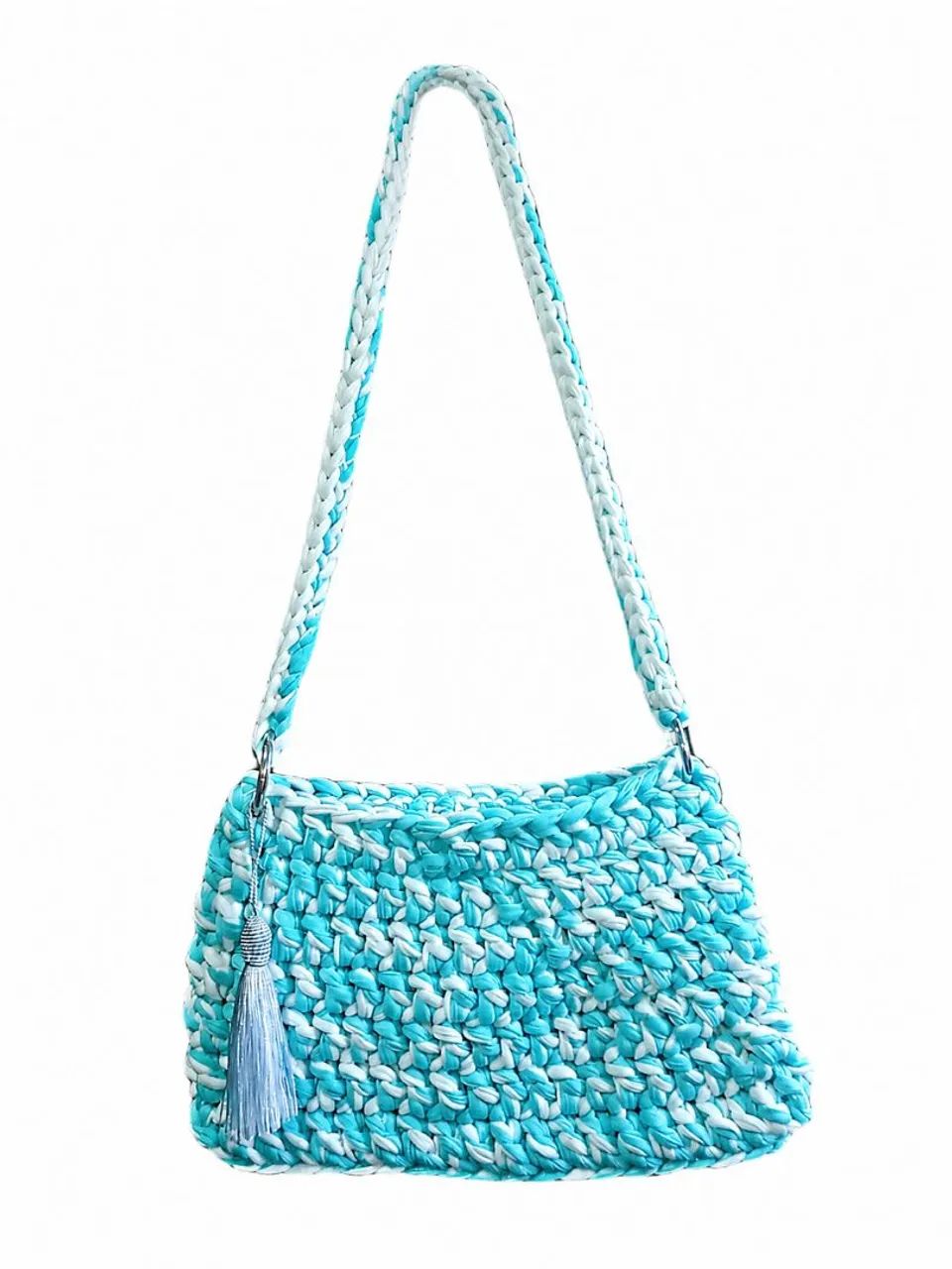Bolsa de crochê a pronta entrega  - Foto 3