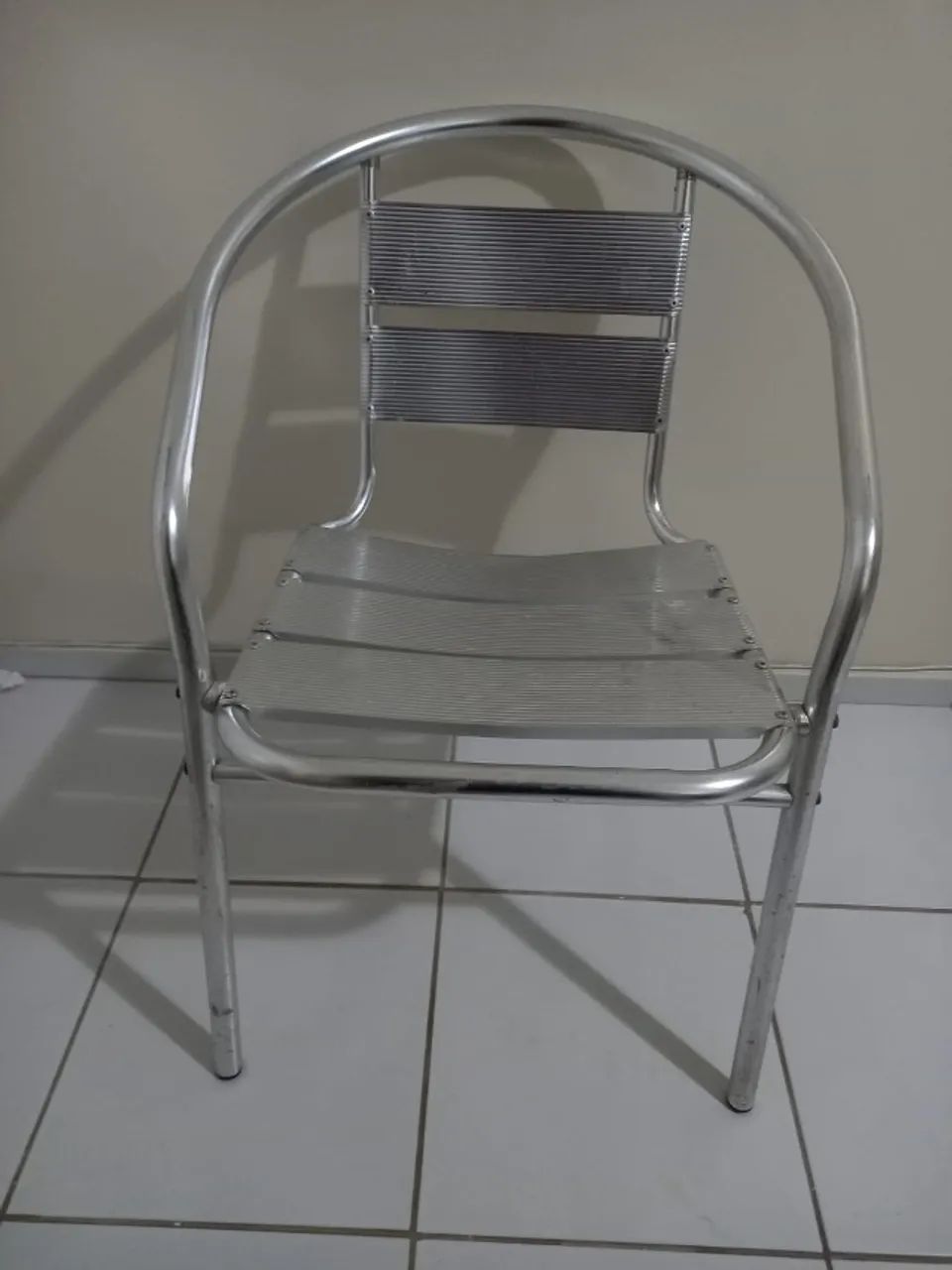 Vendo Cadeiras de alumínio  - Foto 2