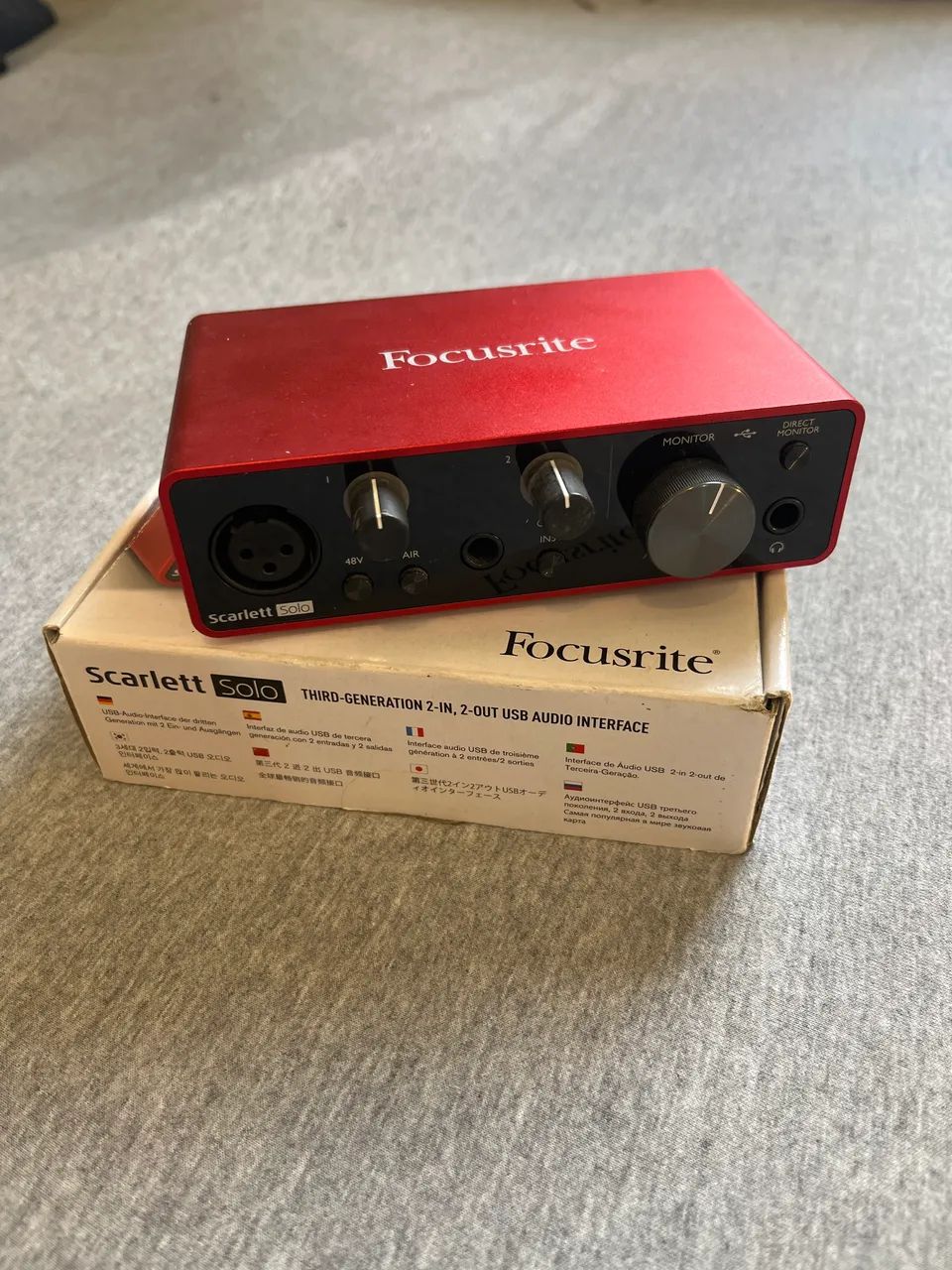 Focusrite Scarlett Solo 3rd Gen - Foto 3