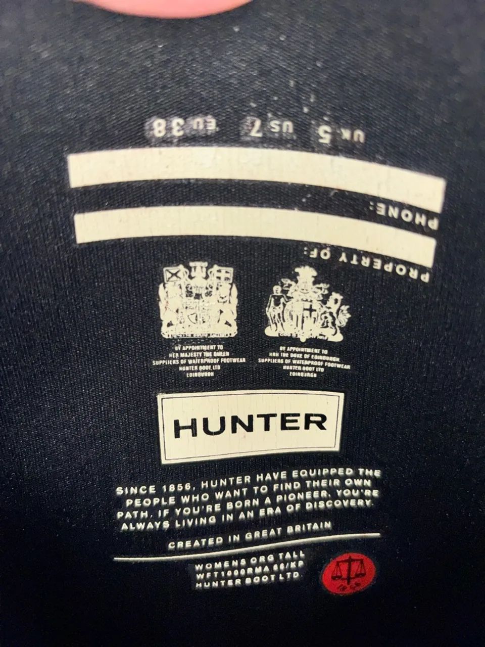 bota hunter  - Foto 4