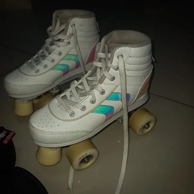 Patins infantil +  kit proteção - Foto 3