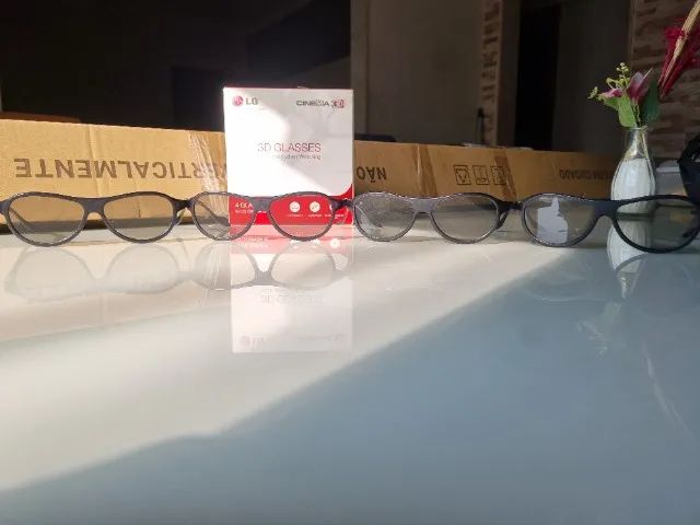 4 OCULOS 3D PASSIVOS LG - Foto 5