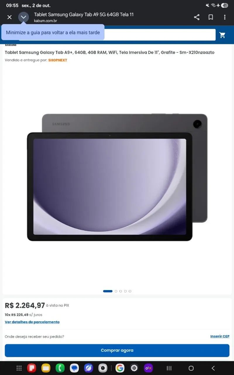 Tab A9+