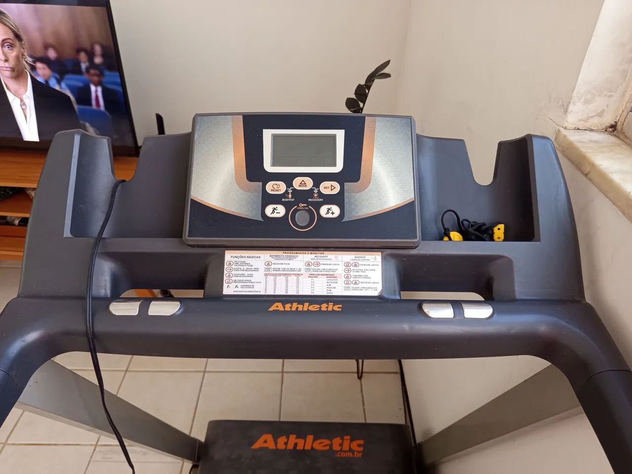 Esteira athletic advanced 420 EE - Foto 5