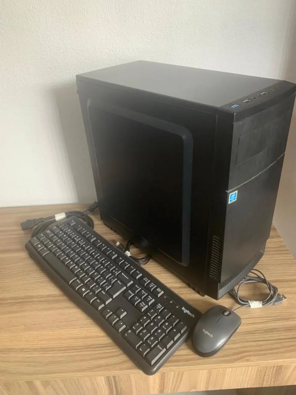 CPU Intel Pentium Gold G5400 8GB SSD 256GB + Kit Logitech - Foto 4