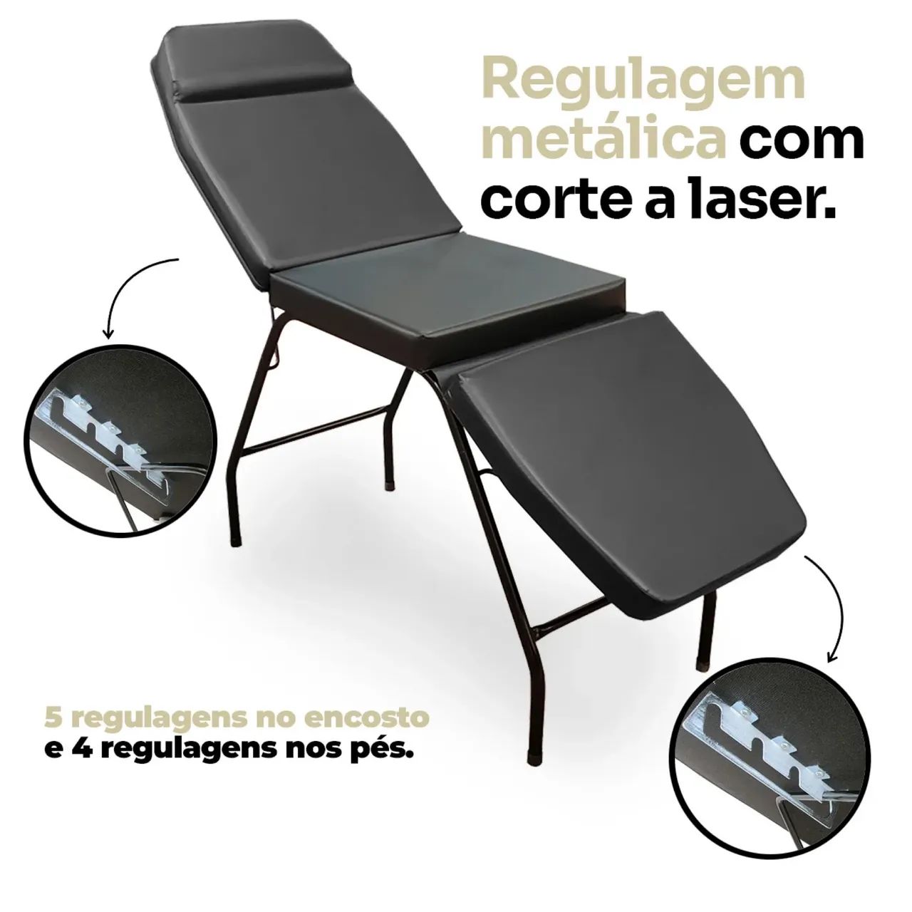 Maca 3 Posições Reclinável - Foto 4