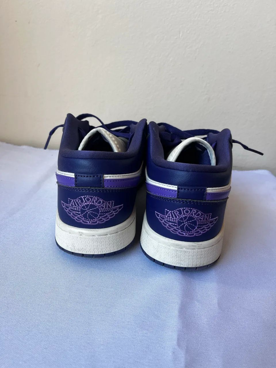 Tênis Jordan 1 Low Purple Sail  - Foto 4