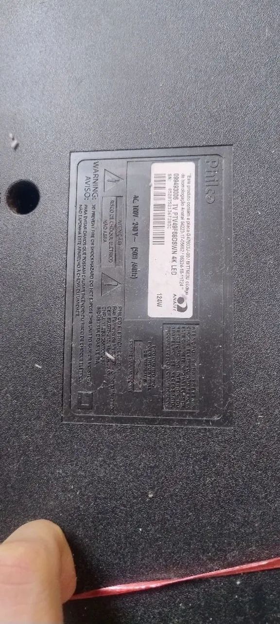 Vendo tv philco 49 polegadas para retirar peças  - Foto 2
