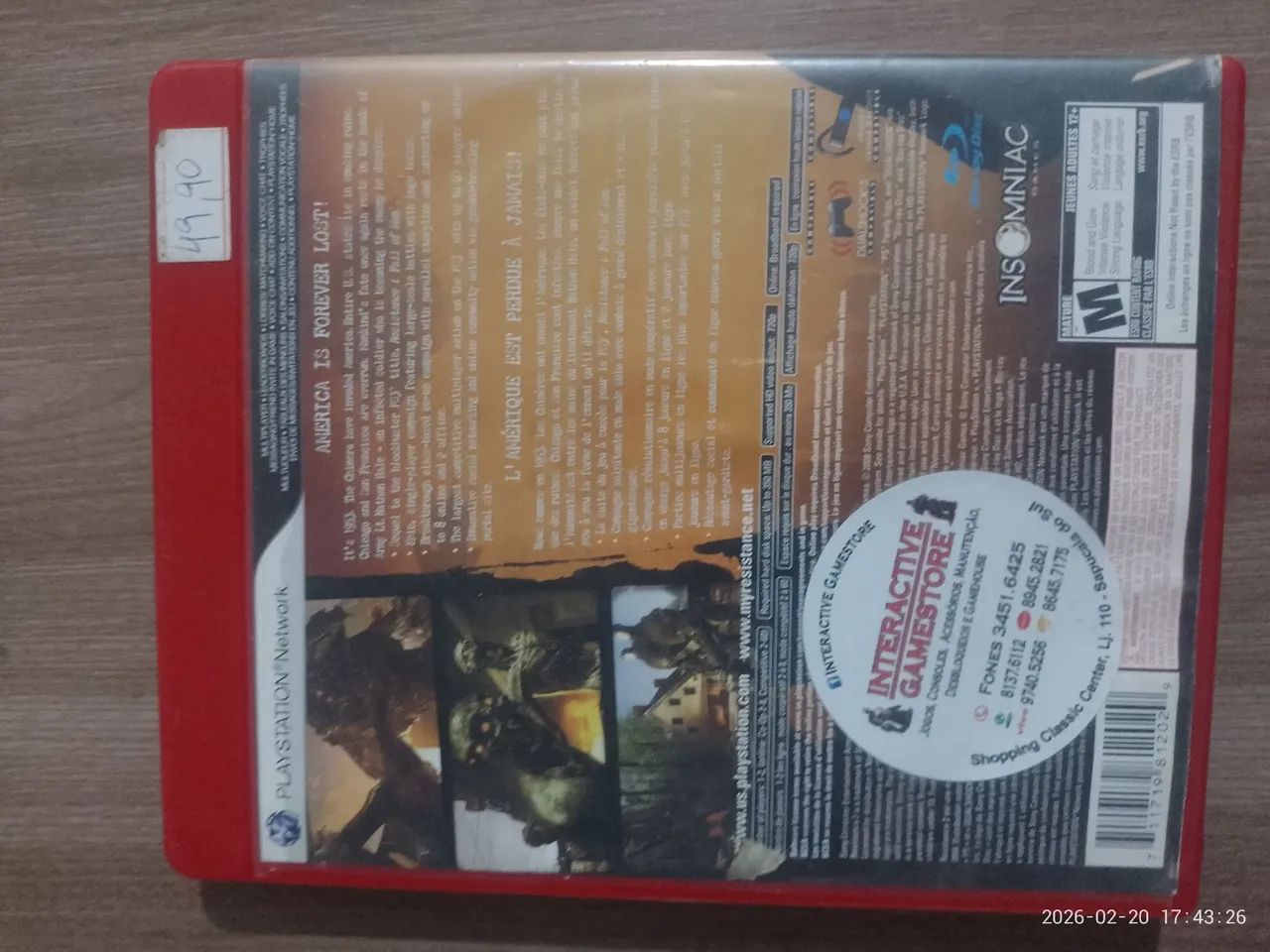Resistence 2 para PS3427577433119139842