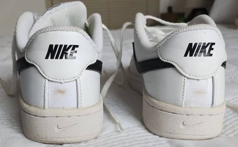 Tenis Nike branco de couro - Foto 3