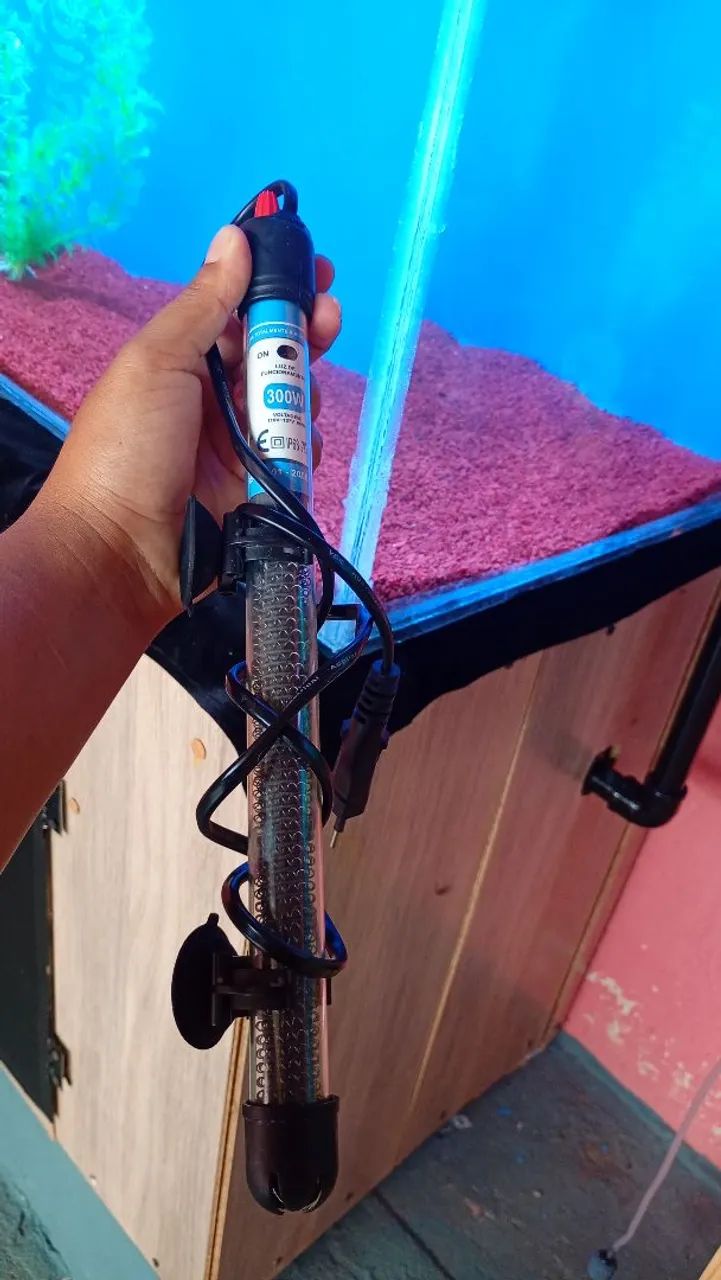 Termostato aquecedor para aquário 