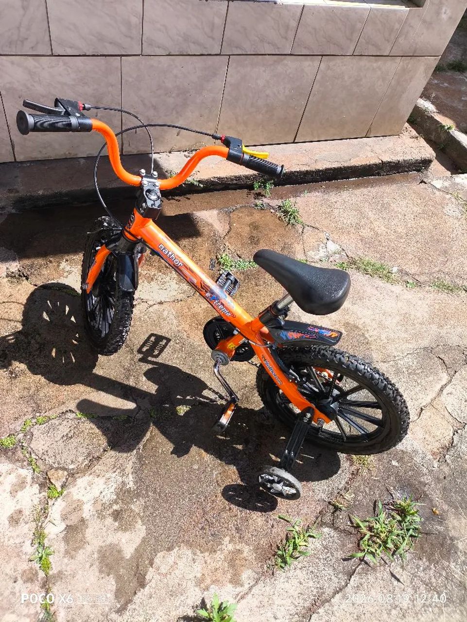 Bicicleta infantil aro 16 nathor  - Foto 5