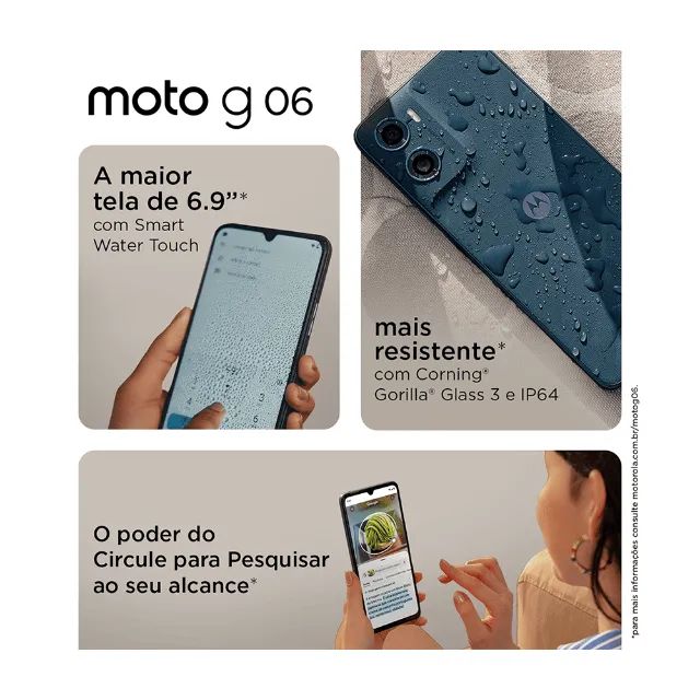 Motorola G06 4G 4GB RAM 256GB - Foto 3