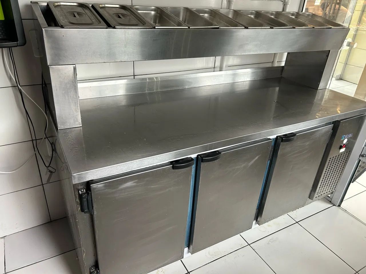 Bancada refrigerada para pizzaria  - Foto 2