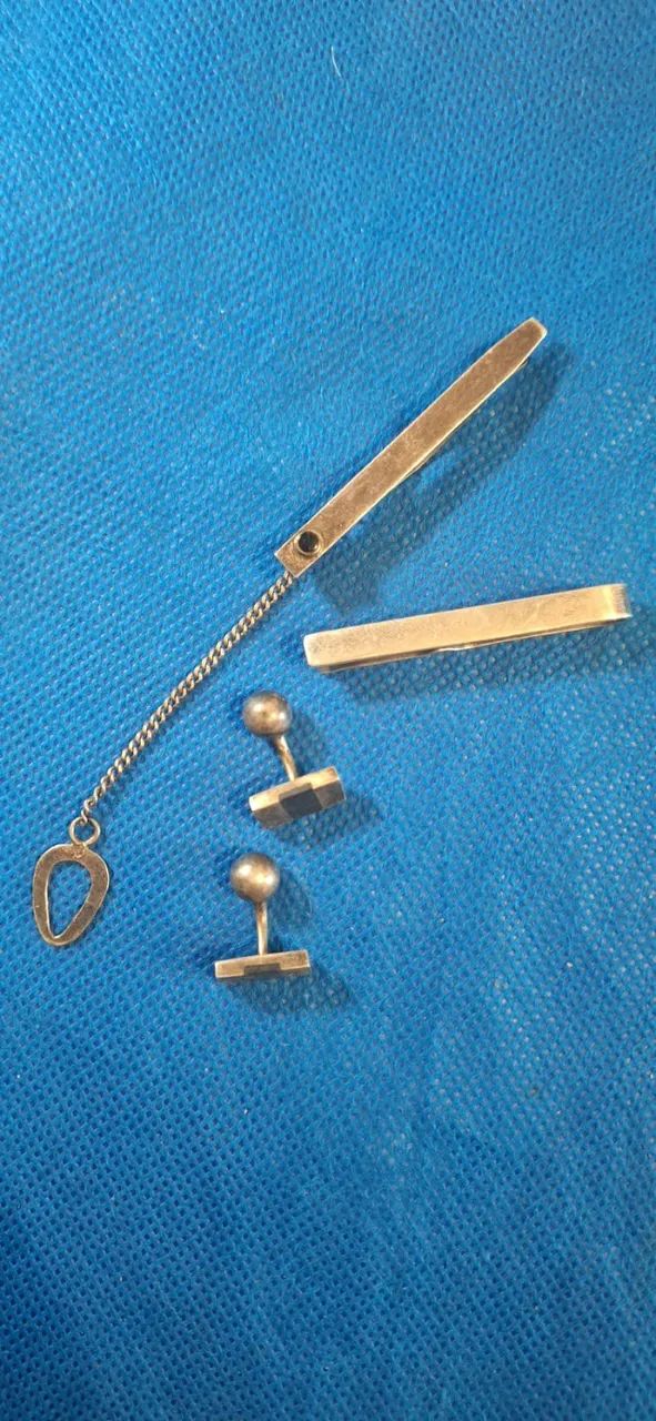 abotuaduras e prendedores de gravatas - Foto 2