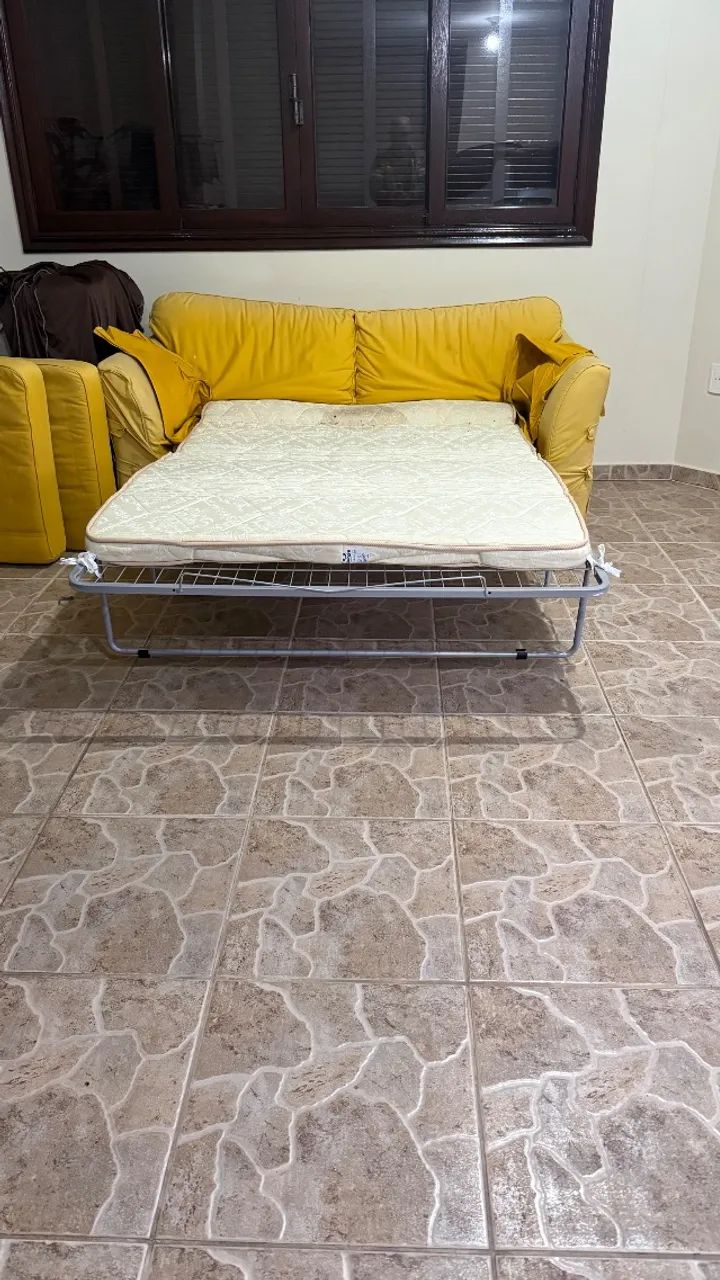 Sofá com cama embutida. - Foto 4