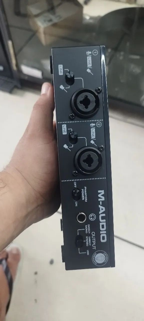 INTERFACE DE AUDIO. M AUDIO ( M TRACK DUO ) - Foto 2