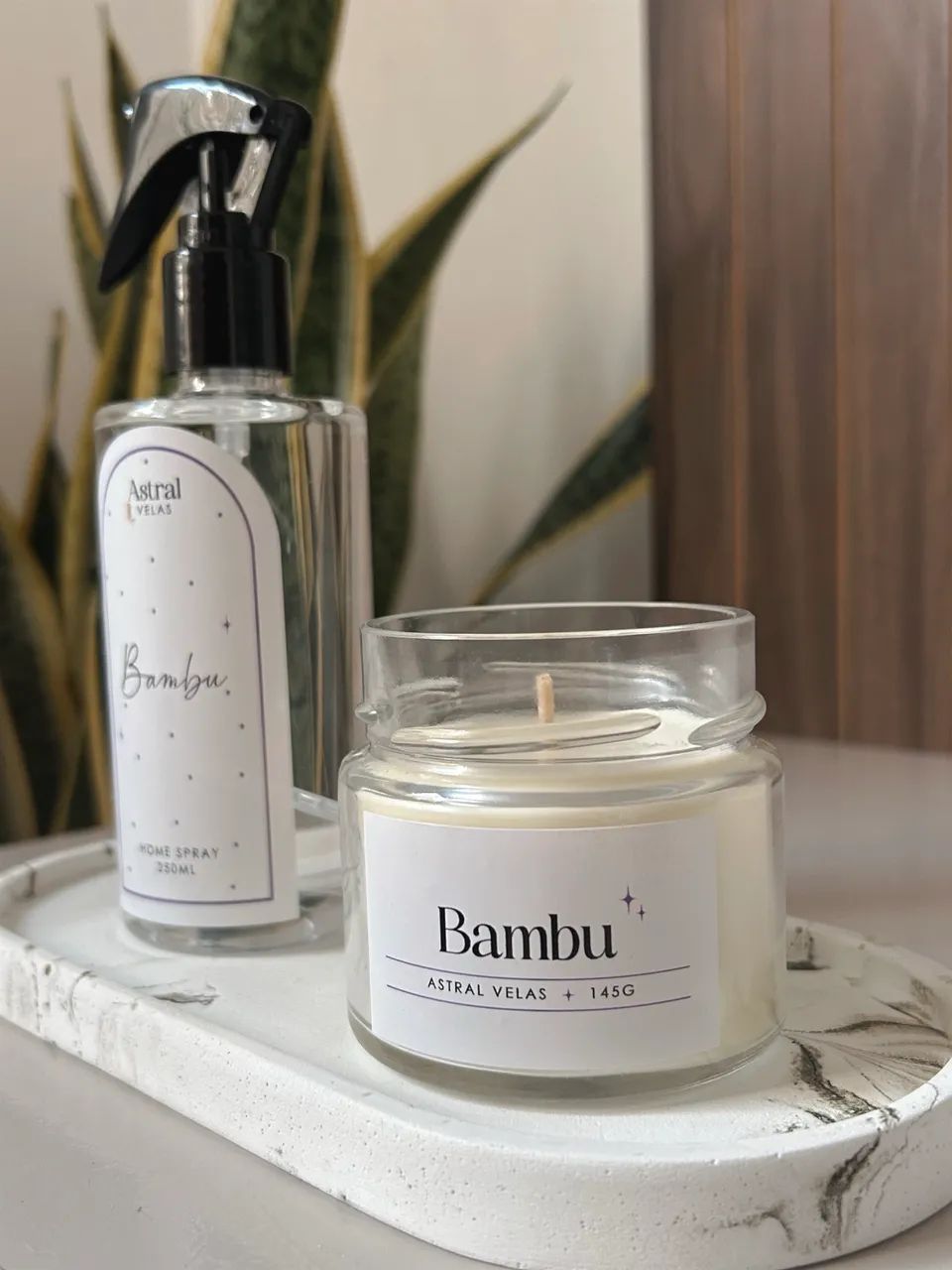 Vela aromática - Bambu 