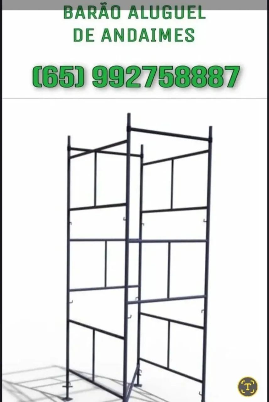 Venda & aluguel de andaimes 
