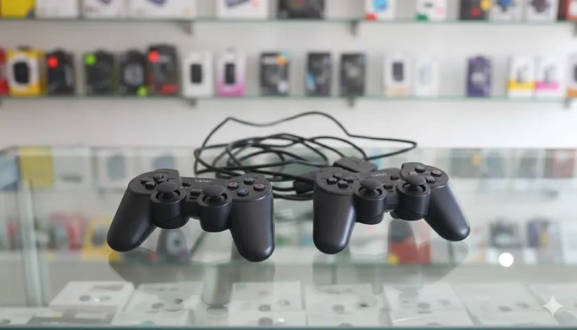 2 manet ps2 dual shock