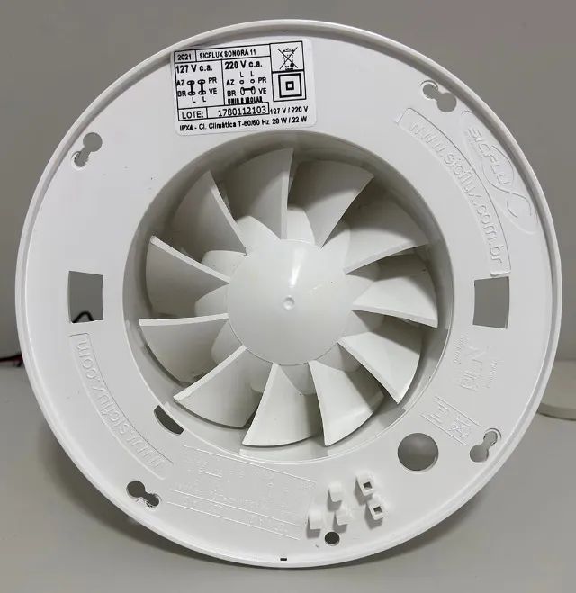 Exaustor Sicflux Sonora 11 Bivolt 100mm - Foto 2