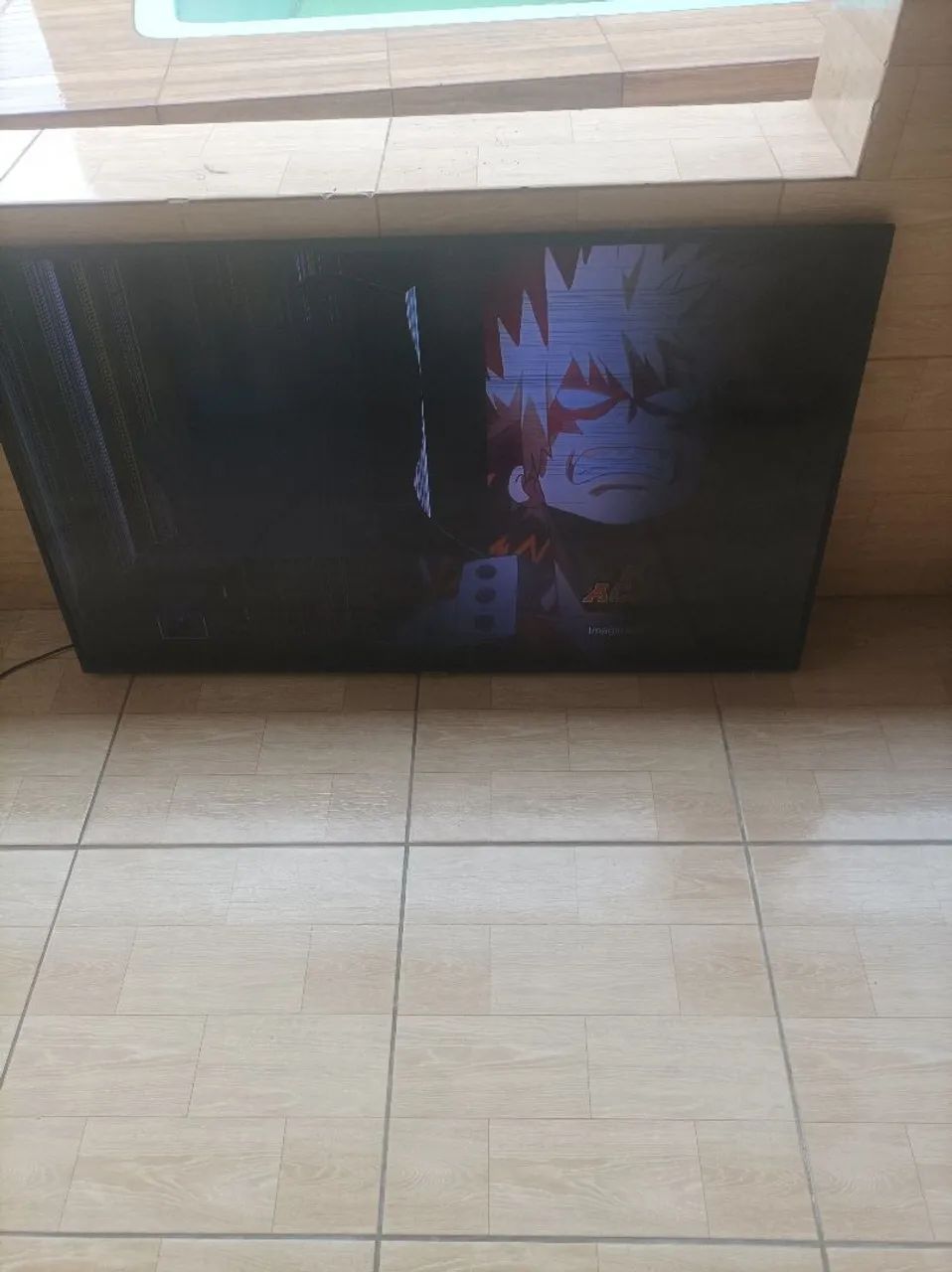 Vendo tv Samsung 55 polegadas com defeito na tela  - Foto 3