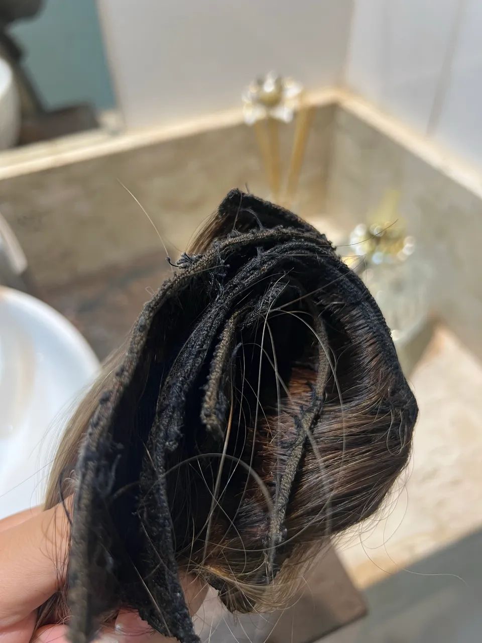 Cabelo humano loiro - Foto 3