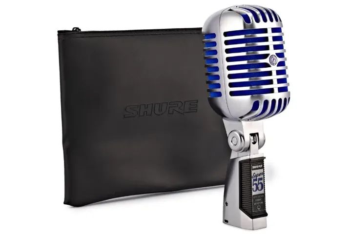 Microfone profissional Shure 55 super